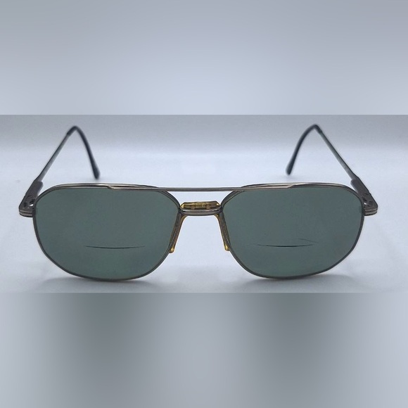 Vintage Classic Traditions CT21 Gray Pewter Sunglasses Frames Only - Picture 3 of 8